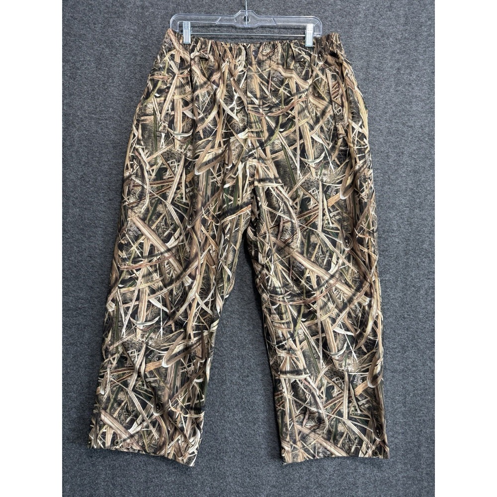 Gamehide Hunting Mens Pants Size XL Mossy Oak Shadow Grass Blades Camo Duck Fowl